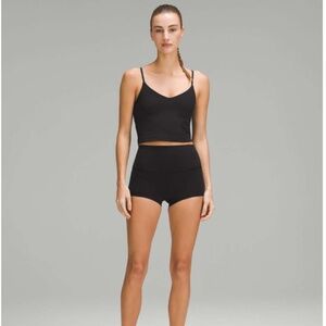 Lululemon Align Cropped Cami Tank Top *Light Support, A/B Cup Black
